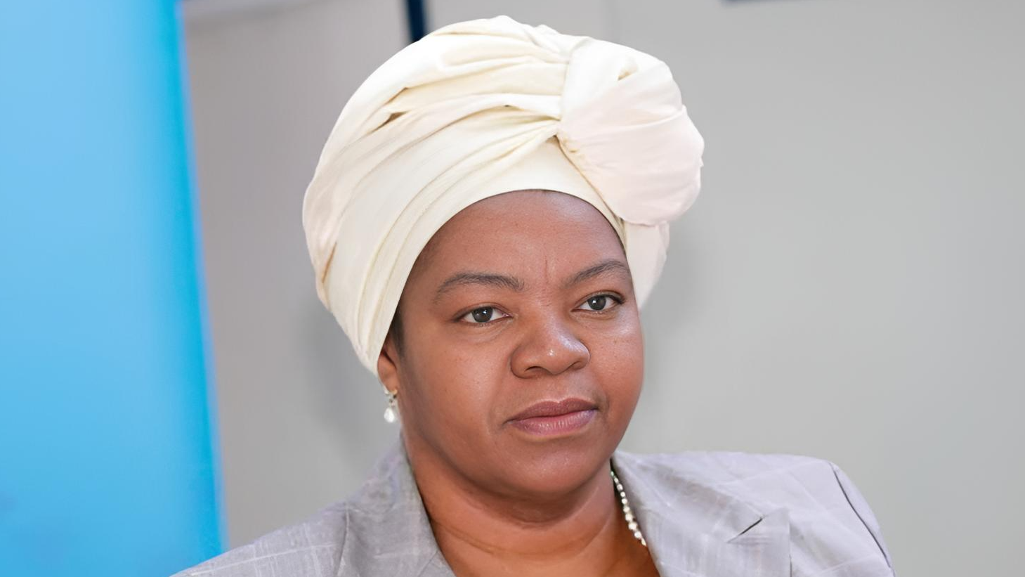 Dr Sheila Tlou, d’après la page Facebook du gouvernement du Botswana, retouchée par IA